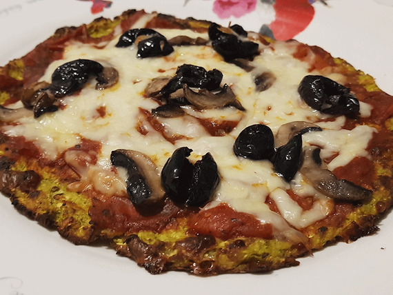 Dukan Zeytinli Mantarlı Pizza