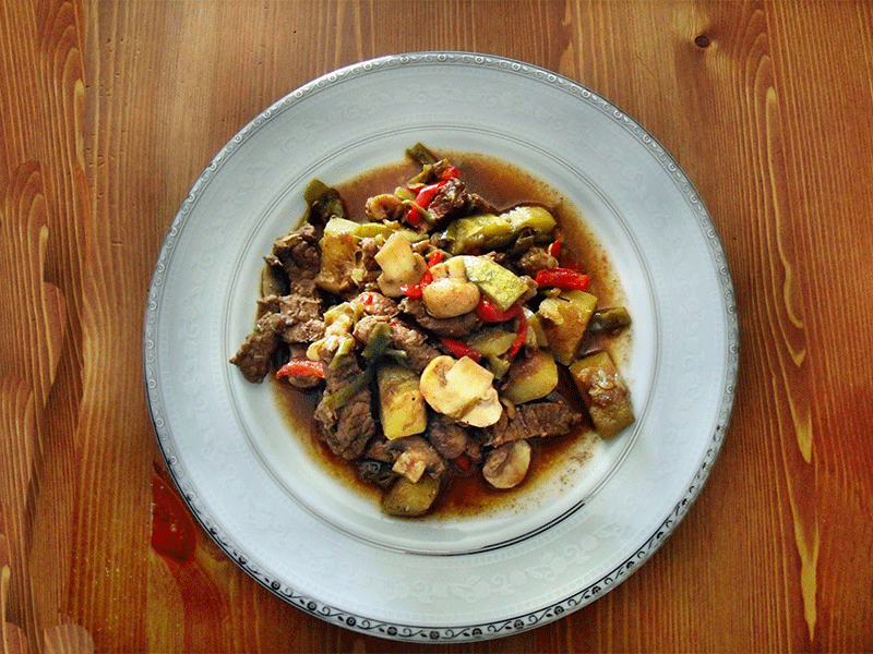 Mantarlı Et Sote