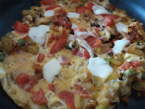 yumurtalı pazar kahvaltısı